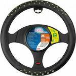 Lampa Car Steering Wheel Cover Icon with Diameter 37-39cm Synthetic Gold L3297.1