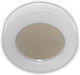 Adeleq Deckenleuchte 19cm Weiß mit Integrierter LED