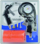 Geko G01167 Air Tool Kit with 1/4" socket With Accessories 6 Pieces