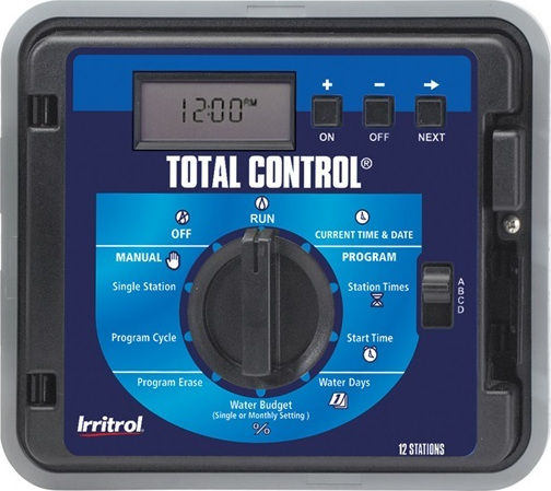 Irritrol Total Control Προγραμματιστής Ποτίσματος Πίνακα Ρεύματος 12 Στάσεων