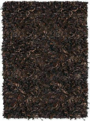 Tapicap Kelim Shaggy Rug Rectangular Brown