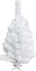 Λευκό Christmas White Tree with Metallic Base H75pcs