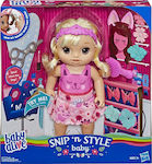 Hasbro Baby Doll Set Baby Alive Snip N' Style for 3+ Years Old