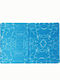 Nobleza Cooling with Printing Mattress Dog Rectangle Cooling Blue 50x40cm