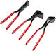 Wiltoc Set Pensa Modelare (îndoire) 3buc 280mm Pensetă cu mâner Lungime 280mm 3buc