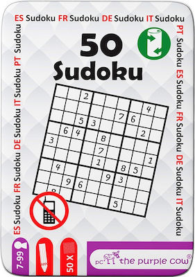 Purple Cow Joc de Masă Sudoku pentru 1 Jucător 7+ Ani 26610