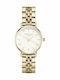 Rosefield Small Edit Women's Watch with Gold Metal Bracelet