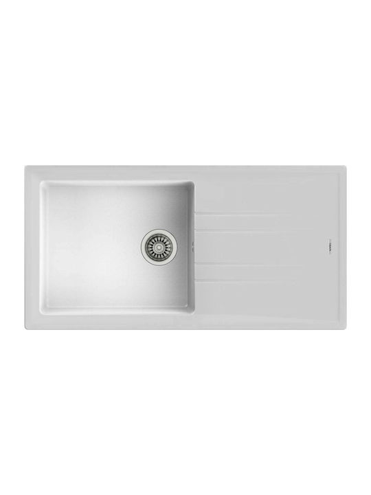 Teka Stone 60 L-TG Ένθετος Νεροχύτης Αριστερός ...
