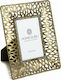 Zaros Metallic Photo Frame with Gold Frame