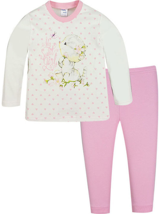 Pretty Baby Pijama pentru copii De iarnă Bej