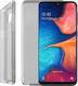 Idol 1991 Air Slim TPU Umschlag Rückseite Silikon Gray (Galaxy A20e)