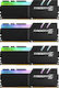 G.Skill Trident Z RGB DDR4 32GB RAM με 4x8GB Modules και Ταχύτητα 4000 για Desktop