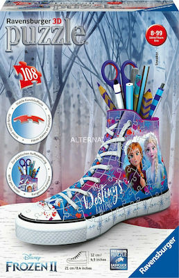 Puzzle pentru Copii Sneaker Frozen 2 pentru 8++ Ani 108buc Ravensburger