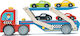 Le Toy Van Lastwagen / Lieferwagen Autotransport Set mit Truck