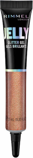 Rimmel Gel Jelly Glitter Fard De Pleoape În Formă Lichidă Cu Culoare Bronz 11ml