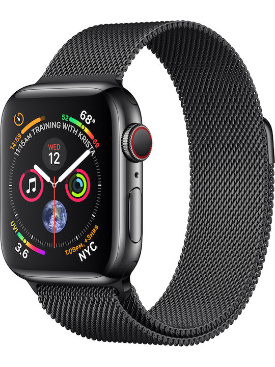 Apple Watch Series 4 Cellular Stainless Steel 40mm Waterproof with