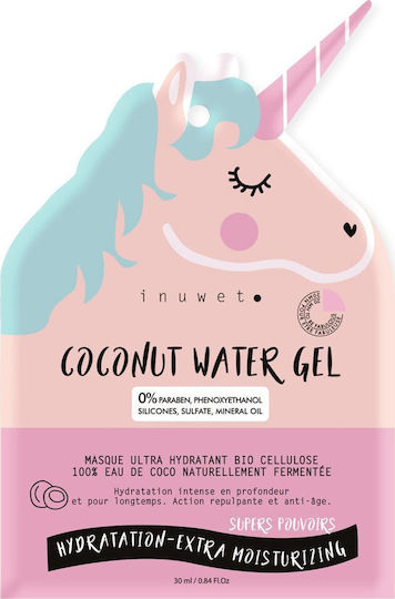 Inuwet Coconut Water Gel Gesichts- & Augenmaske 30ml