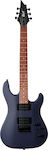 Cort Electric Guitar KX-100 with HH Pickups Layout, Jatoba Fretboard in Metallic Ash
