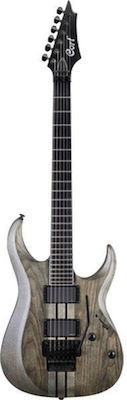 Cort X500 Ηλεκτρική Κιθάρα με Ταστιέρα Ebony και Σχήμα ST Style Open Pore Trans Grey