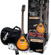 Epiphone Player Pack Σετ Ηλεκτρική Κιθάρα 6 Χορδών με Ταστιέρα Pau Ferro και Σχήμα Les Paul Vintage Sunburst