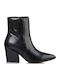 Envie Shoes Damen Chelsea Stiefeletten mit mittlerem Absatz Schwarz V15-10910-34