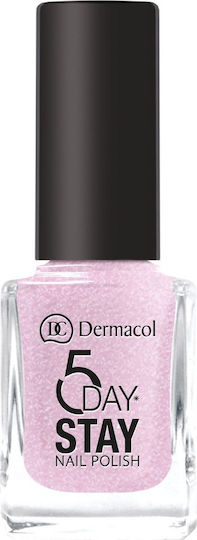 Dermacol Longlasting 5 Days Stay Glazed / Pearl Βερνίκι Νυχιών Λιλά 11ml