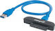 Manhattan 130424 USB to SATA Μπλε