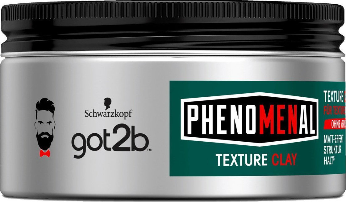 Schwarzkopf Got2b Phenomenal Texturizing Clay Matt Finish
