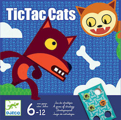 Djeco Board Game TictacCats for 2-4 Players 6+ Years 08449 (EN)