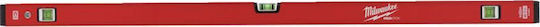 Milwaukee Redstick Compact Spirit Level Aluminum Magnetic 120cm with 3 Eyes