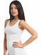 Helios Women's Sleeveless T-Shirt White