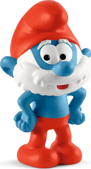 Schleich-S Miniature Toy Papa Smurf Smurfs 5.6cm (Various Designs/Assortments of Designs) 1pc