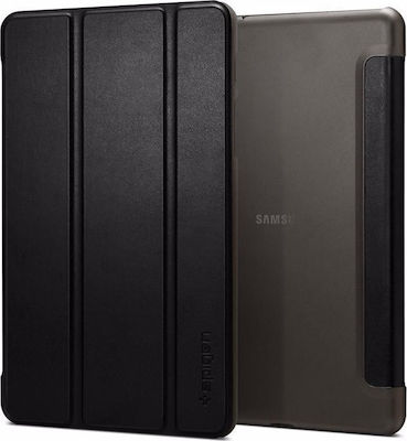 Spigen Smart Fold Flip Cover Piele artificială / Plastic Negru (Galaxy Tab A 8.0 2019) ACS00047