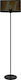 Eglo Varillas Vintage Floor Lamp H151xW38cm. with Socket for Bulb E27 Black