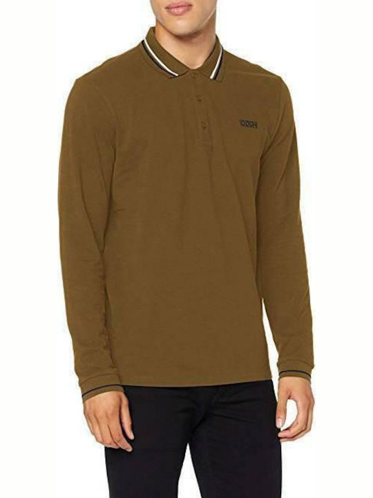 Hugo Boss Herren Kurzarmshirt Polo Khaki