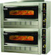 Sergas FG4D Pizzaofen LPG Schamottestein 16kW 9...