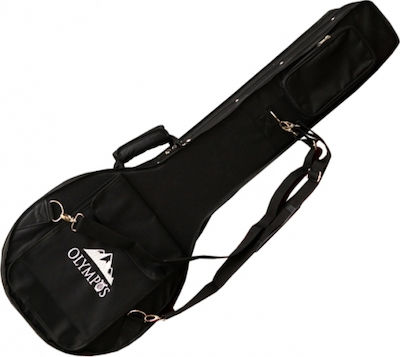 Olympus Polyfoam Suitcase Bouzouki with Covering Black
