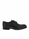 Leder Herren Oxfords Schwarz