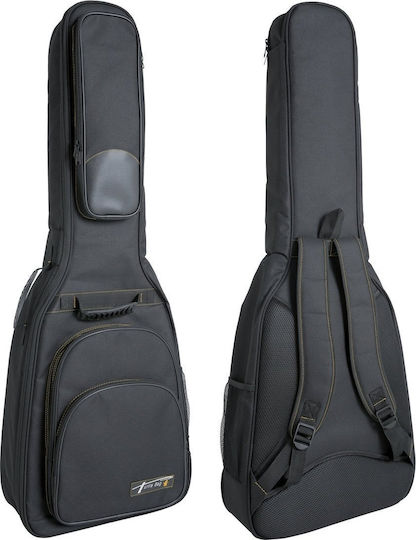 Gewa Turtle 125 Wasserdicht Hülle Klassische Gitarre Gepolstert 4/4 Schwarz
