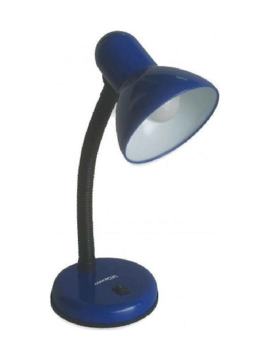 Conceptum CL-3022 Bürobeleuchtung mit flexiblem Arm für E27 Lampen in Blau Farbe 1412.0002