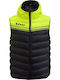 Smanicato Rodi Αμάνικο Μπουφάν Puffer Black / Yellow