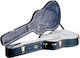Ashton APCES Wasserdicht Koffer E-Gitarre Gepolstert Blau