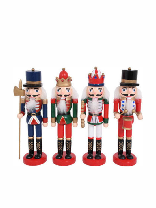 Fylliana Wooden Christmas Nutcracker 24cm (Various Designs/Colors)