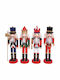 Fylliana Wooden Christmas Nutcracker 24cm (Various Designs/Colors)