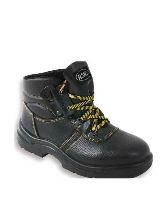 Uni Safe Venezia Stiefel Sicherheit Schwarz S1P