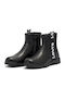 Nashville Kids Boots with Zipper Black