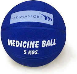 Yakimasport Μπάλα Medicine 23cm , 5kg σε Μπλε Χρώμα