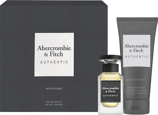 Abercrombie & Fitch Authentic Man Ανδρικό Σετ με Eau de Toilette
