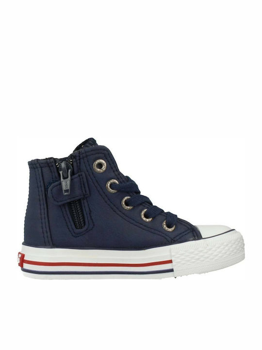 Levi's VTRU0027S Kids Boots with Zipper Navy Blue