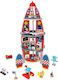 Tooky Toys Rocket Ship για 3+ Ετών (Διάφορα Σχέδια)